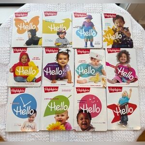 Highlights HELLO Baby Magazines set of 12
